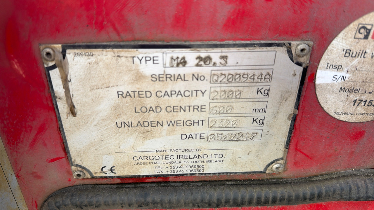 MOFFETT M4 20.3 - Chariot embarqué: photos 5 MOFFETT M4 20.3 - Chariot embarqué: photos 5