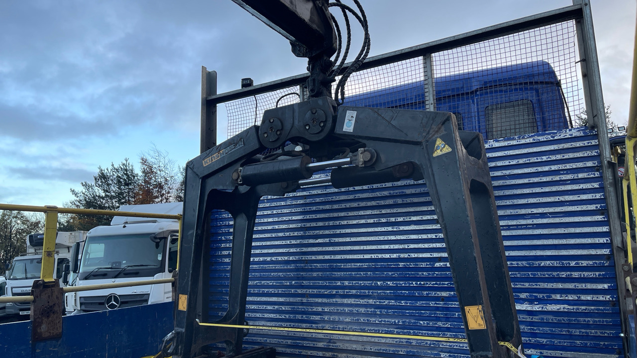 Camion plateau, Camion grue Man TGS 26.360: photos 16