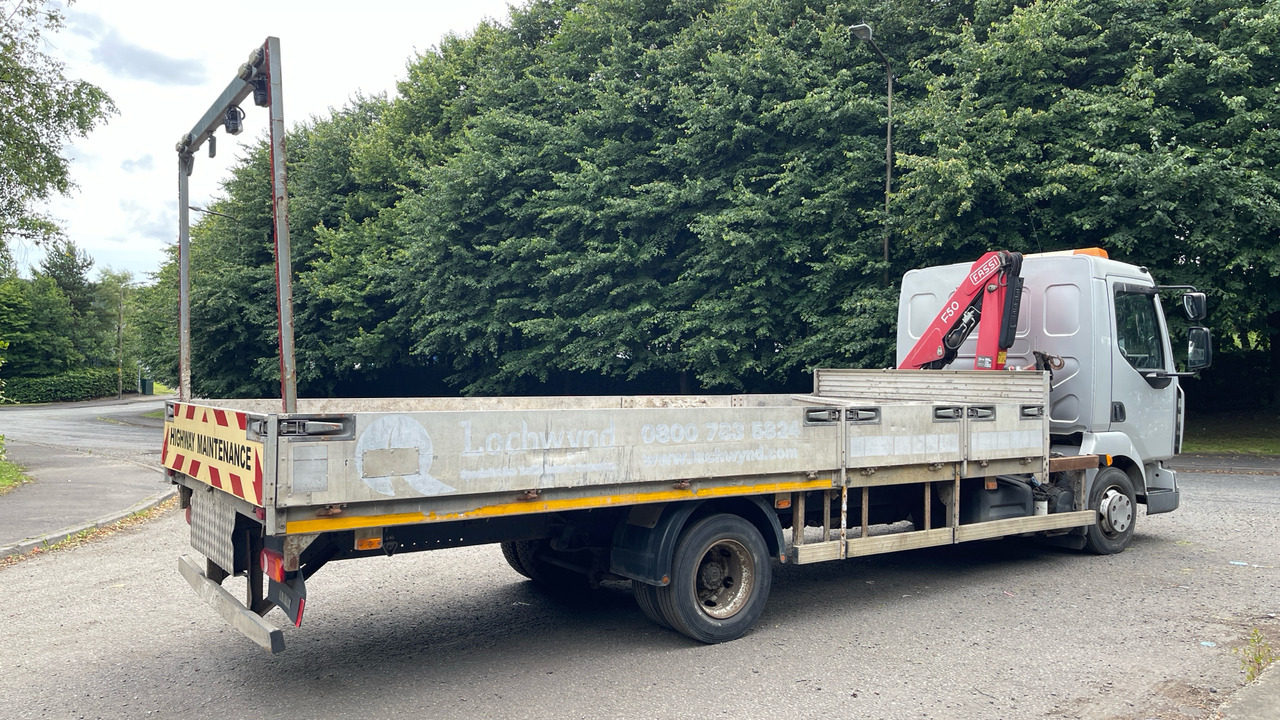 RENAULT MIDLUM 190.08 EXTRA LIGHT DAY - Camion plateau, Camion grue: photos 4 RENAULT MIDLUM 190.08 EXTRA LIGHT DAY - Camion plateau, Camion grue: photos 4