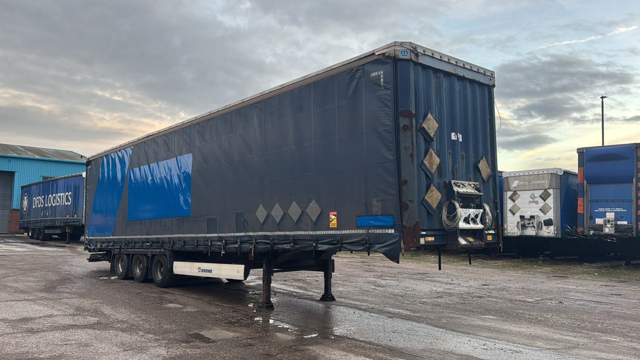 KRONE CURTAINSIDE MEGA EUROLINER - Remorque: photos 1 KRONE CURTAINSIDE MEGA EUROLINER - Remorque: photos 1
