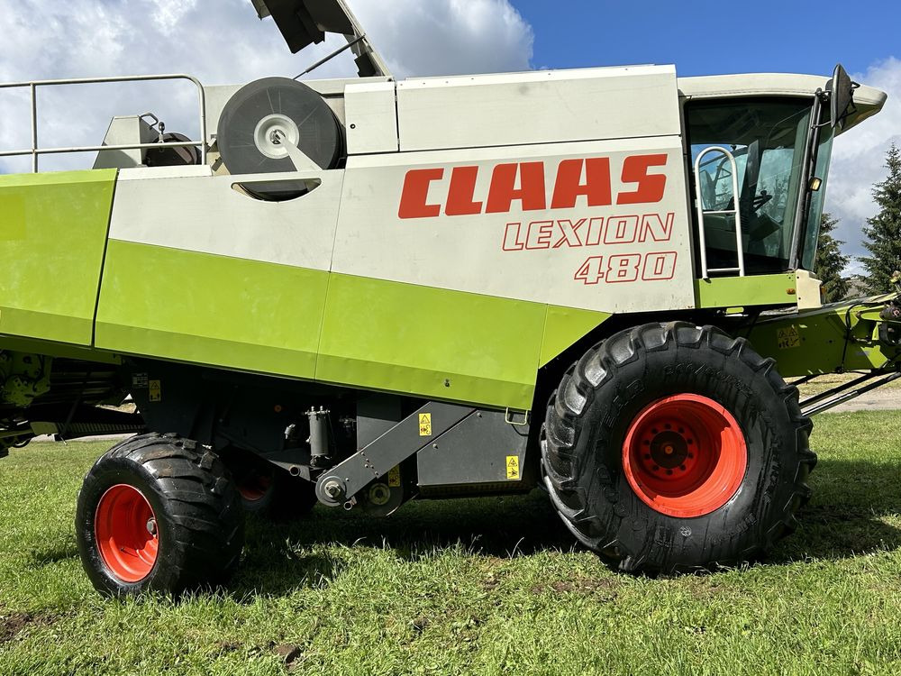 Kombajn do kukurydzy Claas Lexion 480 Mercedes v6 Heder Vario 7.5m - Moissonneuse-batteuse: photos 4 Kombajn do kukurydzy Claas Lexion 480 Mercedes v6 Heder Vario 7.5m - Moissonneuse-batteuse: photos 4