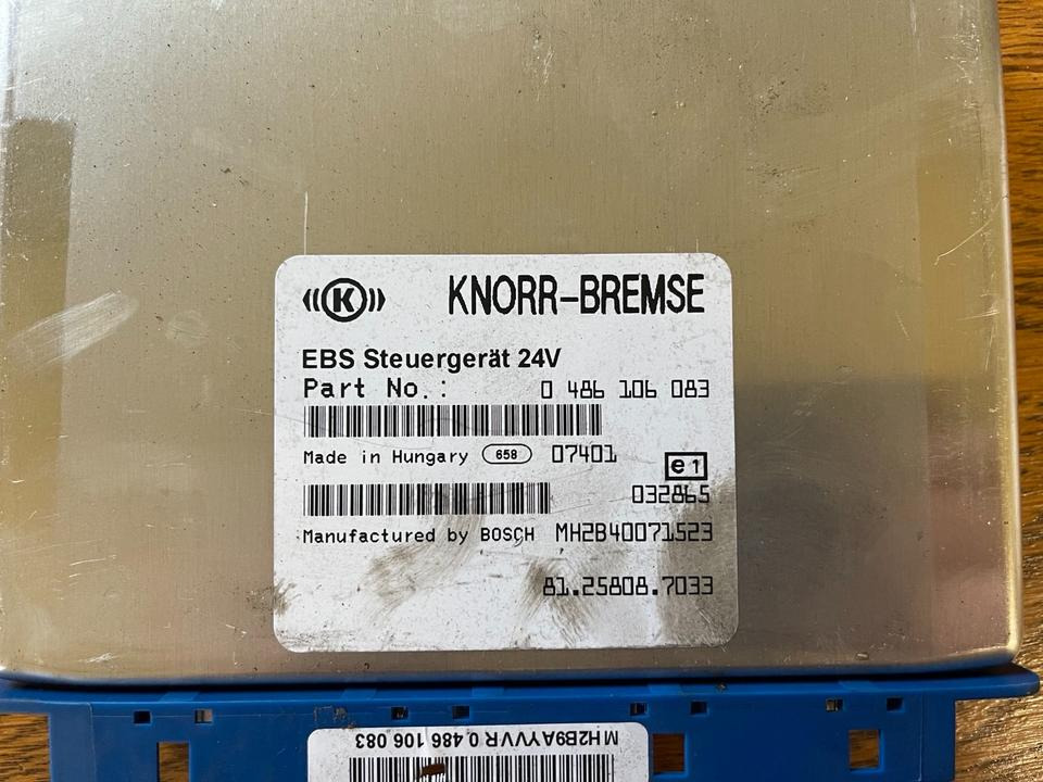 MAN TGX TGL Knorr-Bremse EBS Elektronik 81258087033 - Bloc de gestion pour Camion: photos 2 MAN TGX TGL Knorr-Bremse EBS Elektronik 81258087033 - Bloc de gestion pour Camion: photos 2
