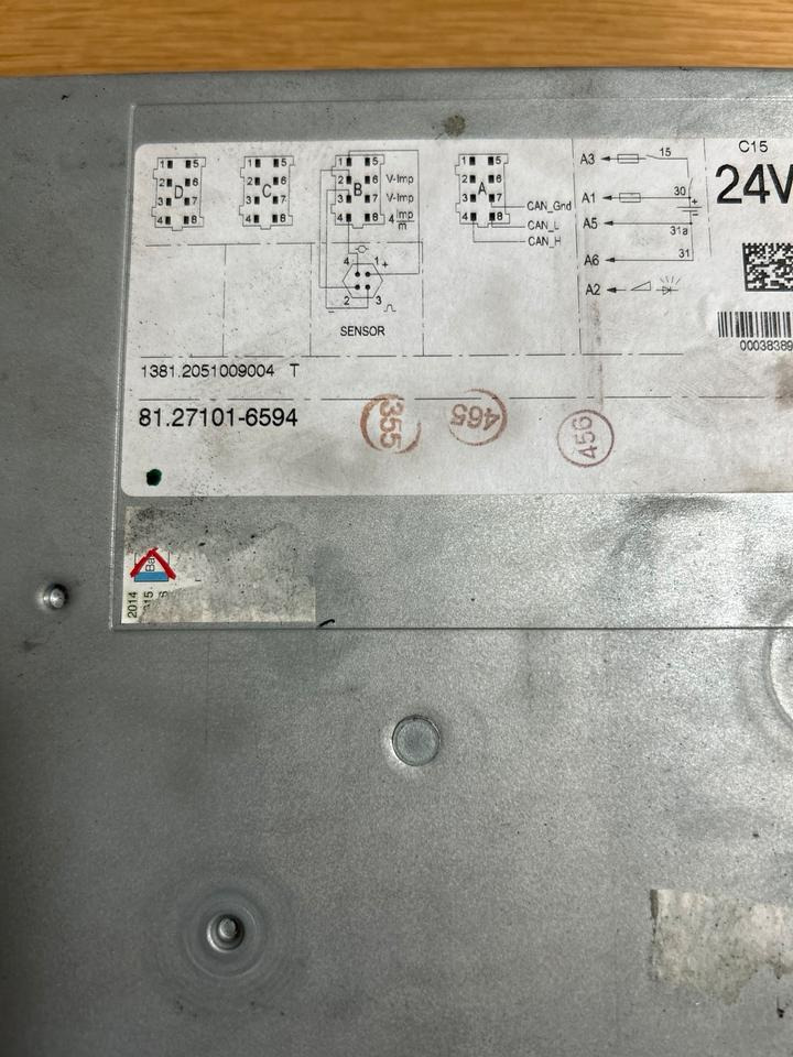 MAN Tachograph 81.27101-6594 - Chronotachygraphe pour Camion: photos 3 MAN Tachograph 81.27101-6594 - Chronotachygraphe pour Camion: photos 3