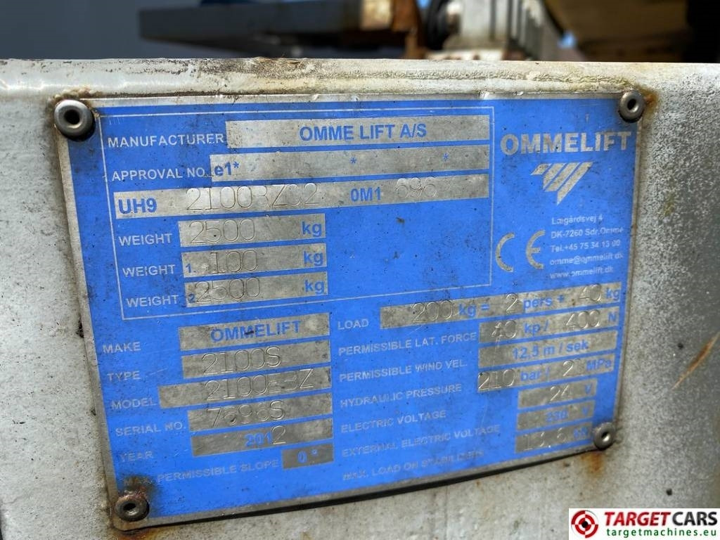 Ommelift Omme 2100EBZ Tow Boom Telescopic Lift 2110cm en crédit-bail Ommelift Omme 2100EBZ Tow Boom Telescopic Lift 2110cm: photos 10 Ommelift Omme 2100EBZ Tow Boom Telescopic Lift 2110cm en crédit-bail Ommelift Omme 2100EBZ Tow Boom Telescopic Lift 2110cm: photos 10