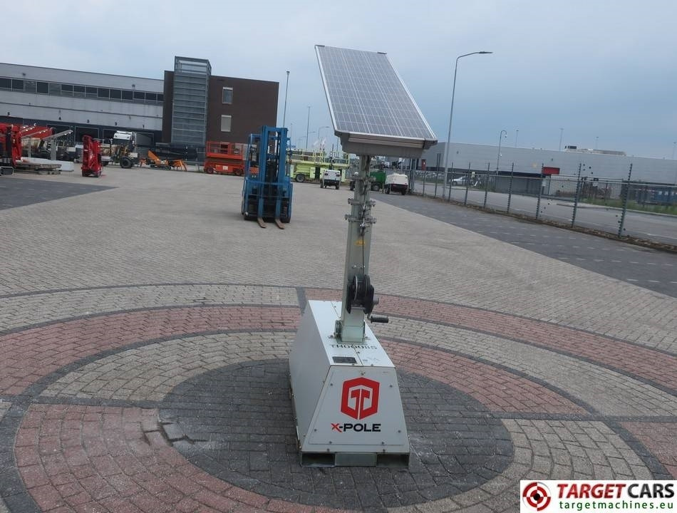 Mat d'éclairage Trime X-Pole 2x25W Led Solar Tower Light: photos 18