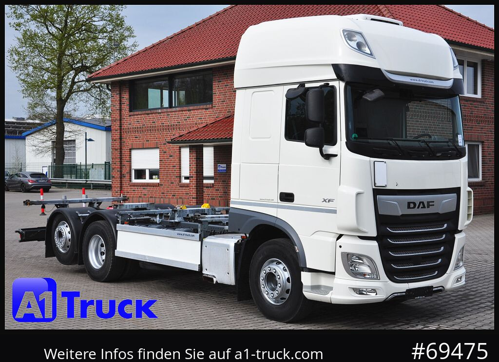 DAF XF 480 FAN Intarder Lenkachse - Camion porte-conteneur/ Caisse mobile: photos 1 DAF XF 480 FAN Intarder Lenkachse - Camion porte-conteneur/ Caisse mobile: photos 1