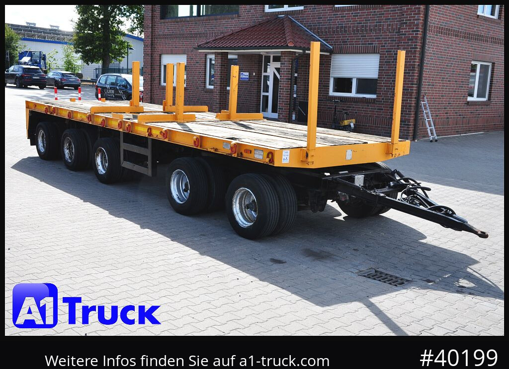 GOLDHOFER 5 achs Ballast, Lenkachse, 50to., Schwerlast, - Remorque porte-engin surbaissée: photos 1 GOLDHOFER 5 achs Ballast, Lenkachse, 50to., Schwerlast, - Remorque porte-engin surbaissée: photos 1