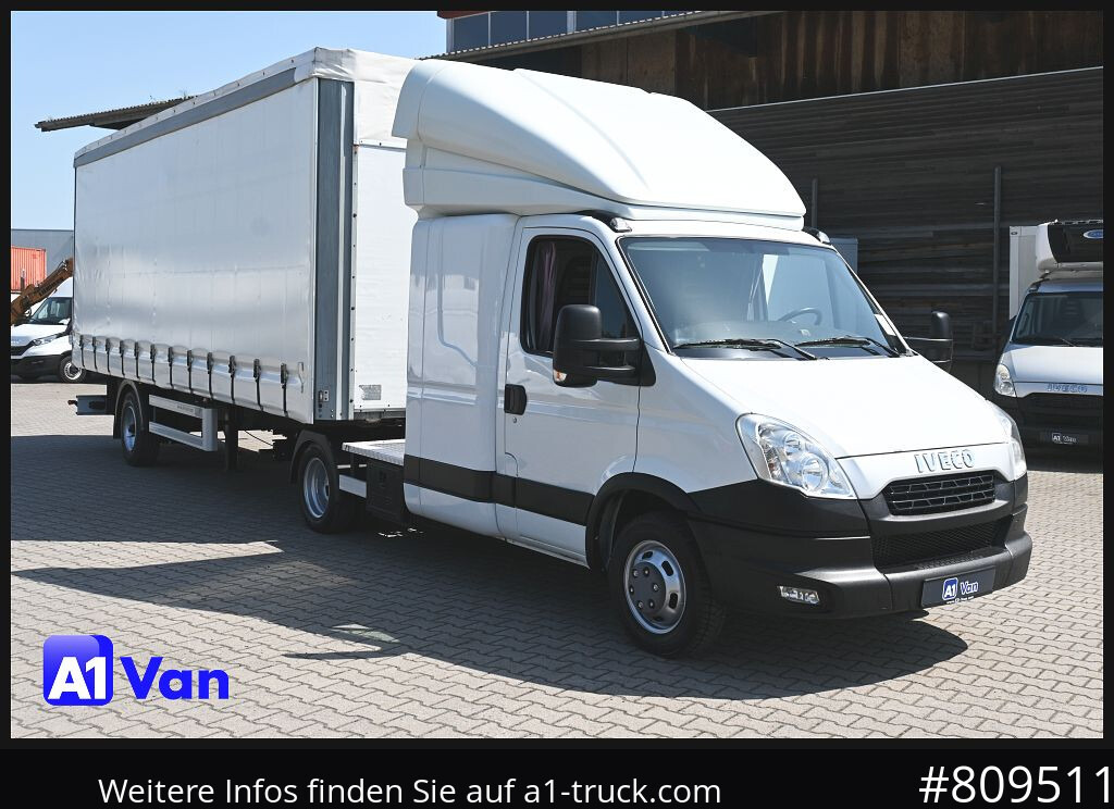 IVECO Daily 50C17 SZM, Klima, Tempomat, Schlafplatz - Utilitaire rideaux coulissants (PLSC): photos 1 IVECO Daily 50C17 SZM, Klima, Tempomat, Schlafplatz - Utilitaire rideaux coulissants (PLSC): photos 1