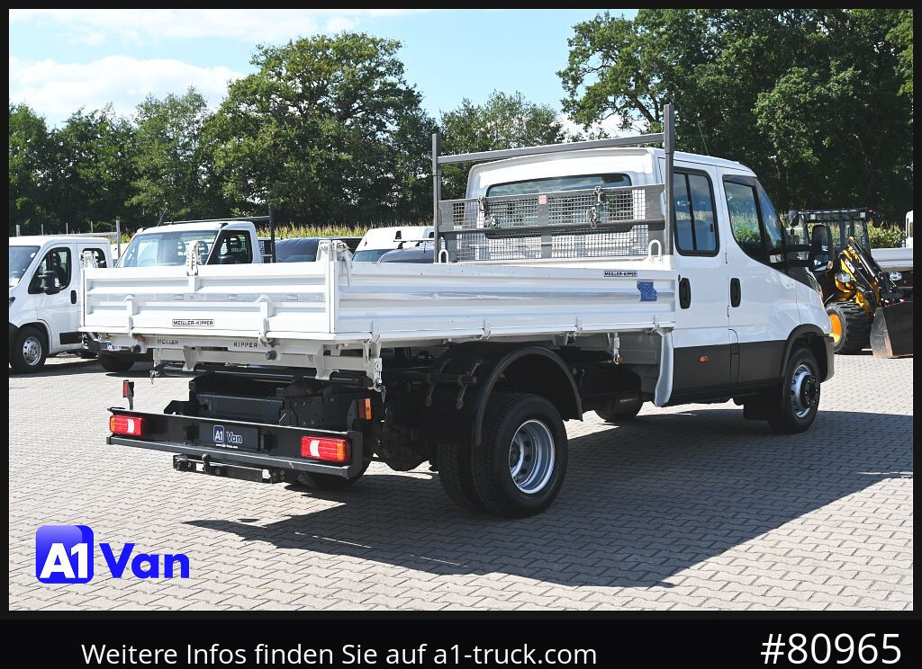 Utilitaire benne, Utilitaire double cabine IVECO Daily 60C16 Kipper Doka, Meiller, Tempomat: photos 9