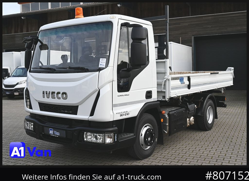 Camion benne IVECO Eurocargo 80E21 Kipper, Meiller, Klima, 2x AHK: photos 12