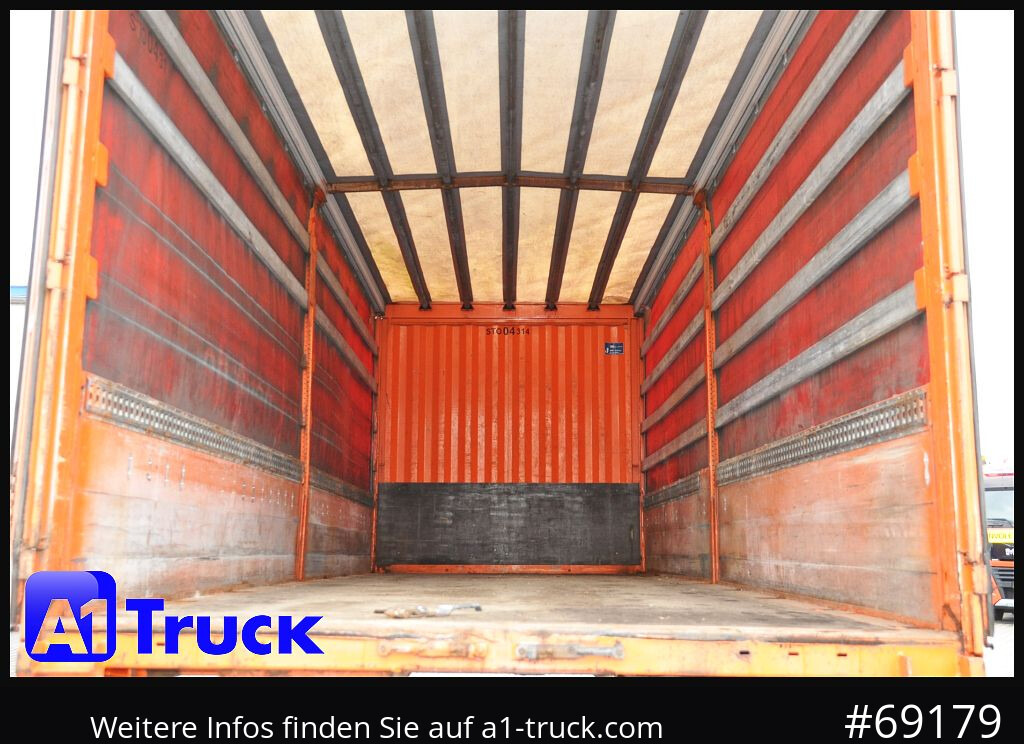 KRONE 7,45 BDF Wechselbrücke, Bordwand + Schiebeplane - Carrosserie bâchee: photos 4 KRONE 7,45 BDF Wechselbrücke, Bordwand + Schiebeplane - Carrosserie bâchee: photos 4