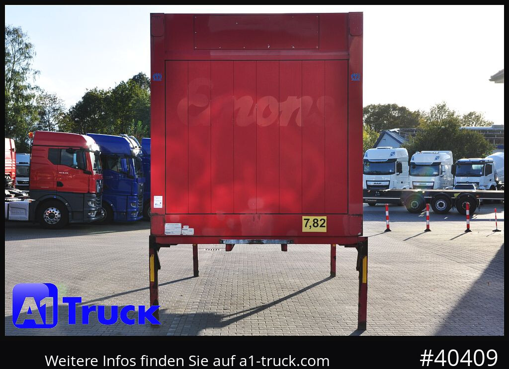 KRONE BDF 7,82 Wechselbrücke, 2680mm Innenhöhe. - Carrosserie fourgon: photos 2 KRONE BDF 7,82 Wechselbrücke, 2680mm Innenhöhe. - Carrosserie fourgon: photos 2