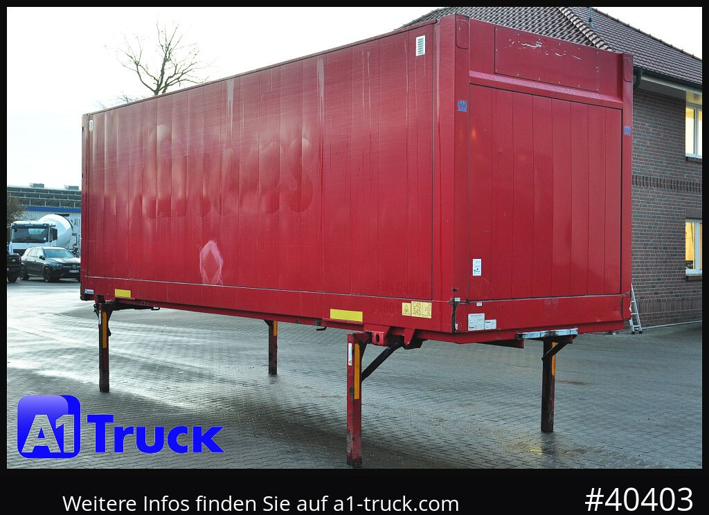 KRONE BDF 7,82 Wechselbrücke, 2680mm Innenhöhe. - Carrosserie fourgon: photos 1 KRONE BDF 7,82 Wechselbrücke, 2680mm Innenhöhe. - Carrosserie fourgon: photos 1