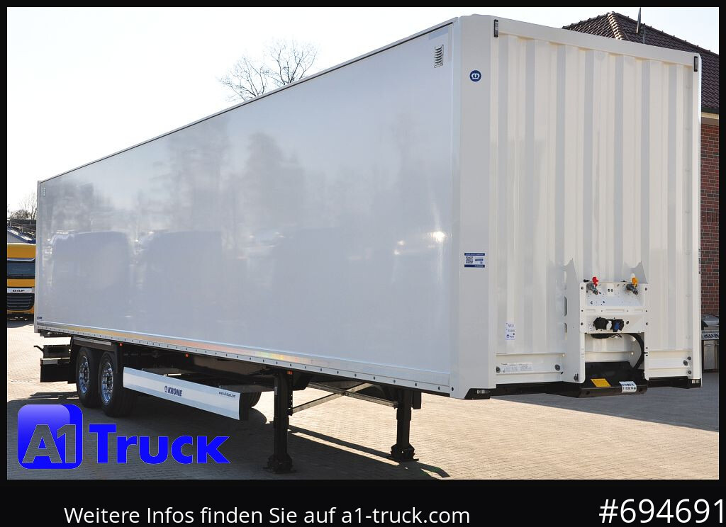 KRONE SZ 2 achs Koffer, Code XL, VDI 2700, SOFORT - Semi-remorque fourgon: photos 1 KRONE SZ 2 achs Koffer, Code XL, VDI 2700, SOFORT - Semi-remorque fourgon: photos 1