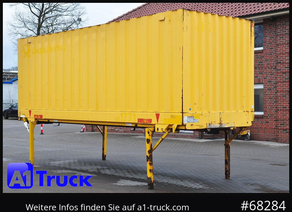 KRONE WB 7,45 Koffer, BDF Wechselbrücke 2530mm - Carrosserie fourgon: photos 1 KRONE WB 7,45 Koffer, BDF Wechselbrücke 2530mm - Carrosserie fourgon: photos 1