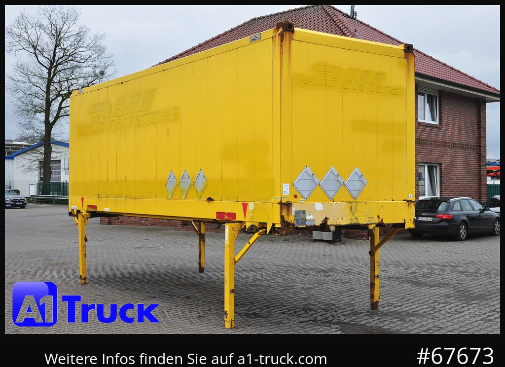 KRONE WB 7,45 Koffer, BDF Wechselbrücke 2550mm - Carrosserie fourgon: photos 1 KRONE WB 7,45 Koffer, BDF Wechselbrücke 2550mm - Carrosserie fourgon: photos 1