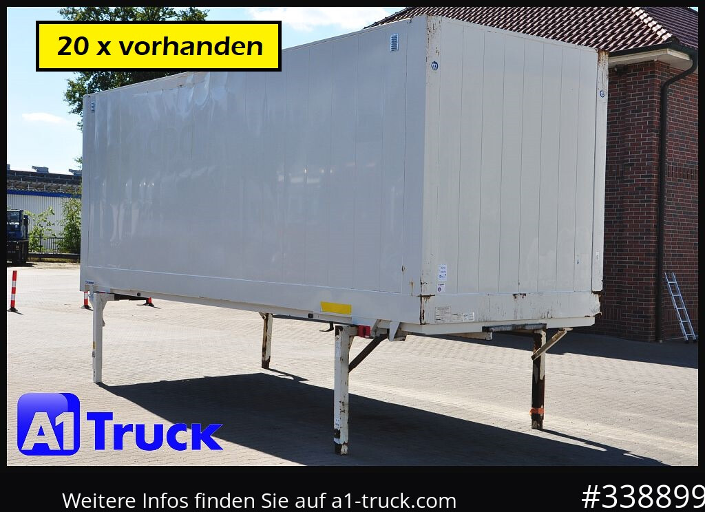 KRONE WB BDF 7,45 Koffer, 2750mm innen, 20 x vorhanden - Carrosserie fourgon: photos 1 KRONE WB BDF 7,45 Koffer, 2750mm innen, 20 x vorhanden - Carrosserie fourgon: photos 1