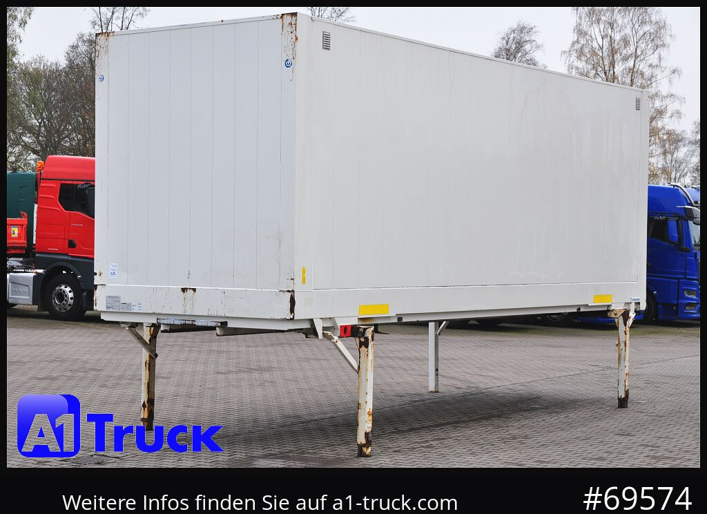 KRONE Wechselbrücke BDF 7,45 Koffer, Textil 2750mm innen, 20 x vorhanden - Carrosserie fourgon: photos 2 KRONE Wechselbrücke BDF 7,45 Koffer, Textil 2750mm innen, 20 x vorhanden - Carrosserie fourgon: photos 2