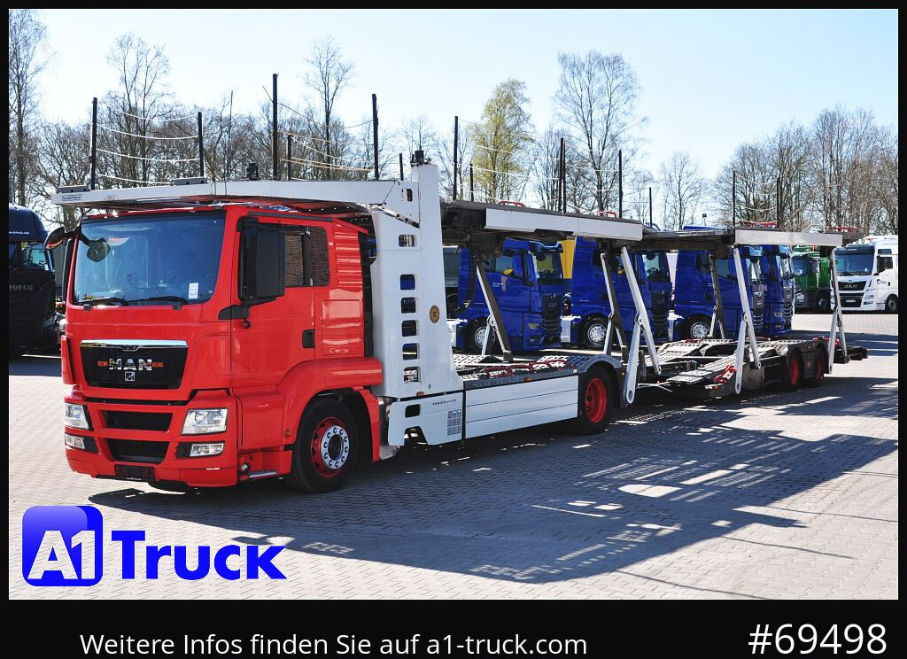 Camion porte-voitures MAN 18.400 TGX, Autotransporter Kässbohrer,: photos 12 Camion porte-voitures MAN 18.400 TGX, Autotransporter Kässbohrer,: photos 12
