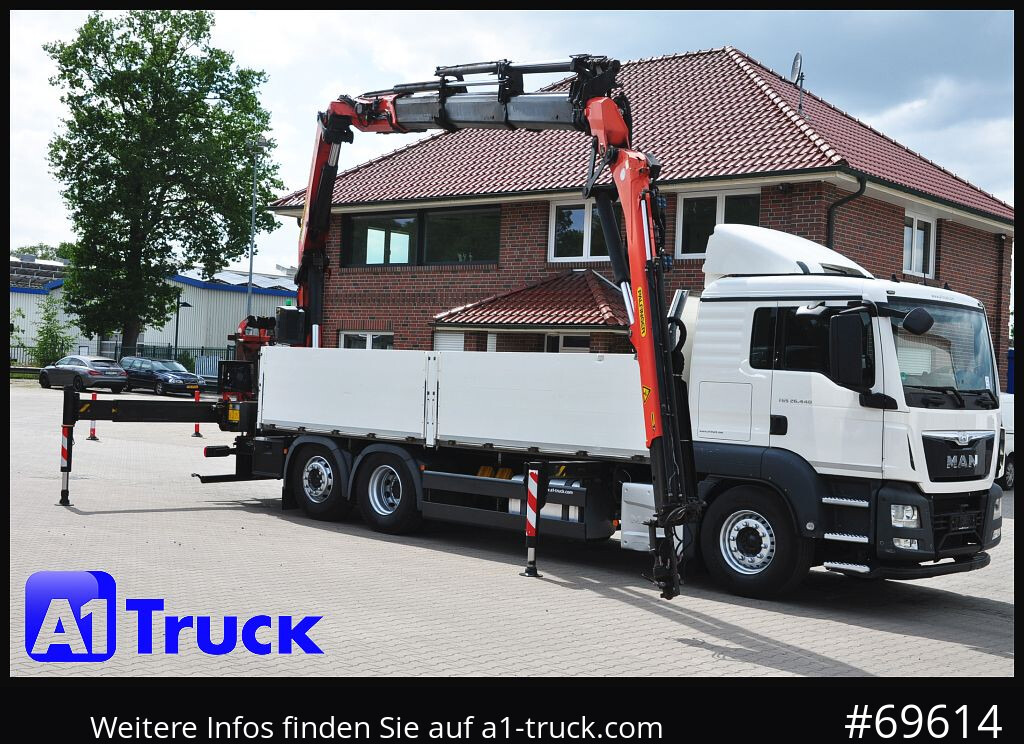 MAN TGS 26.440, PK27002 Jib 21m, Funk, Lift-Lenkachse, - Camion grue: photos 1 MAN TGS 26.440, PK27002 Jib 21m, Funk, Lift-Lenkachse, - Camion grue: photos 1