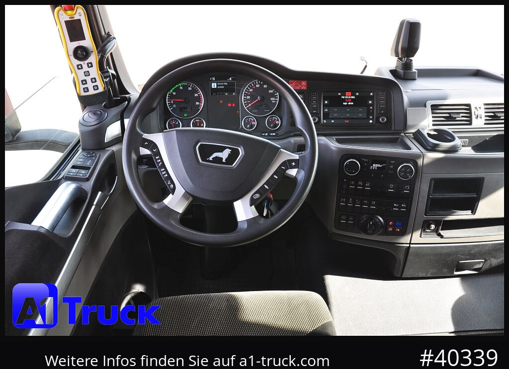 MAN TGS 26.470 BL 6x2, Meiller, Funk, Lenkachse, - Camion ampliroll: photos 4 MAN TGS 26.470 BL 6x2, Meiller, Funk, Lenkachse, - Camion ampliroll: photos 4