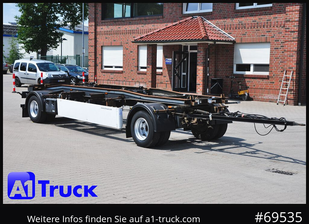 MEILLER HKM G 18 SZL BPW, Schlitten, Abrollanhänger - Remorque ampliroll/ Multibenne: photos 1 MEILLER HKM G 18 SZL BPW, Schlitten, Abrollanhänger - Remorque ampliroll/ Multibenne: photos 1