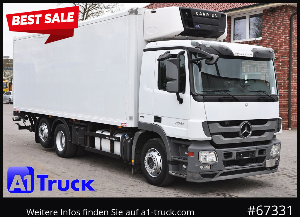 MERCEDES-BENZ Actros 2541 2544 Carrier 950 Bär LBW 2t. - Camion frigorifique: photos 1 MERCEDES-BENZ Actros 2541 2544 Carrier 950 Bär LBW 2t. - Camion frigorifique: photos 1
