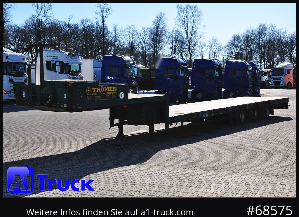 Semi-remorque surbaissé pour transport de équipements lourds NOOTEBOOM ES-GE 3 Achs Tele, SAF: photos 13 Semi-remorque surbaissé pour transport de équipements lourds NOOTEBOOM ES-GE 3 Achs Tele, SAF: photos 13