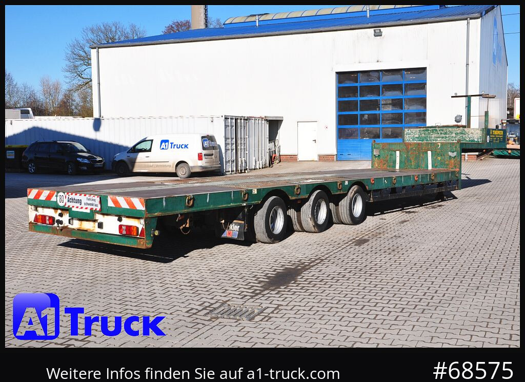 Semi-remorque surbaissé pour transport de équipements lourds NOOTEBOOM ES-GE 3 Achs Tele, SAF: photos 9 Semi-remorque surbaissé pour transport de équipements lourds NOOTEBOOM ES-GE 3 Achs Tele, SAF: photos 9