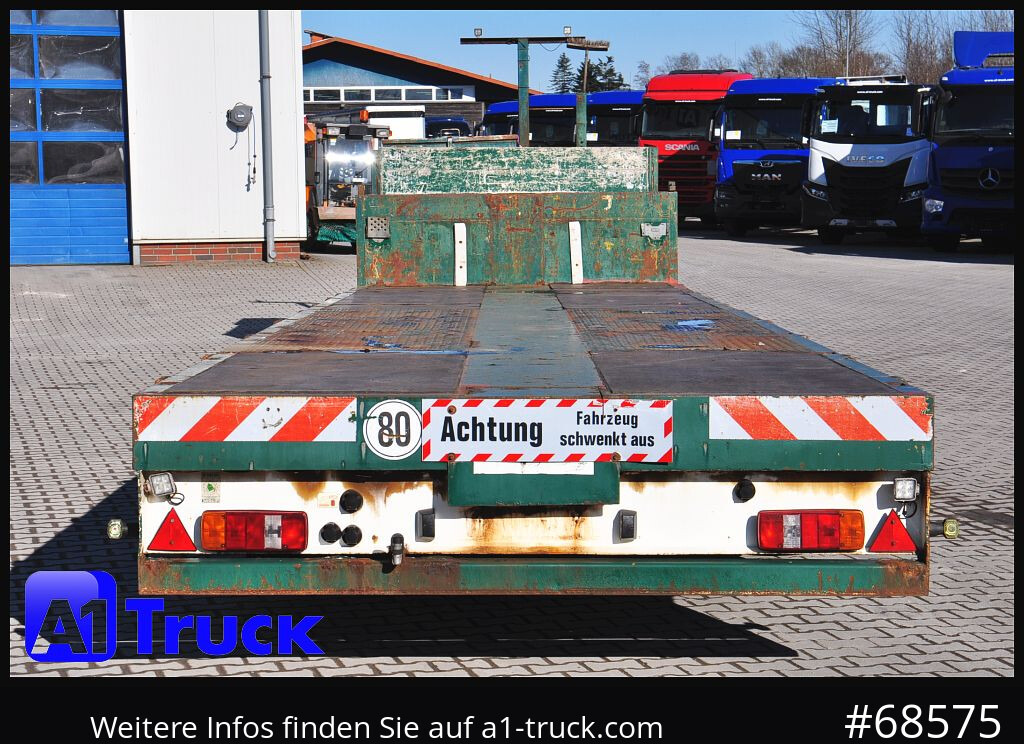 Semi-remorque surbaissé pour transport de équipements lourds NOOTEBOOM ES-GE 3 Achs Tele, SAF: photos 10 Semi-remorque surbaissé pour transport de équipements lourds NOOTEBOOM ES-GE 3 Achs Tele, SAF: photos 10