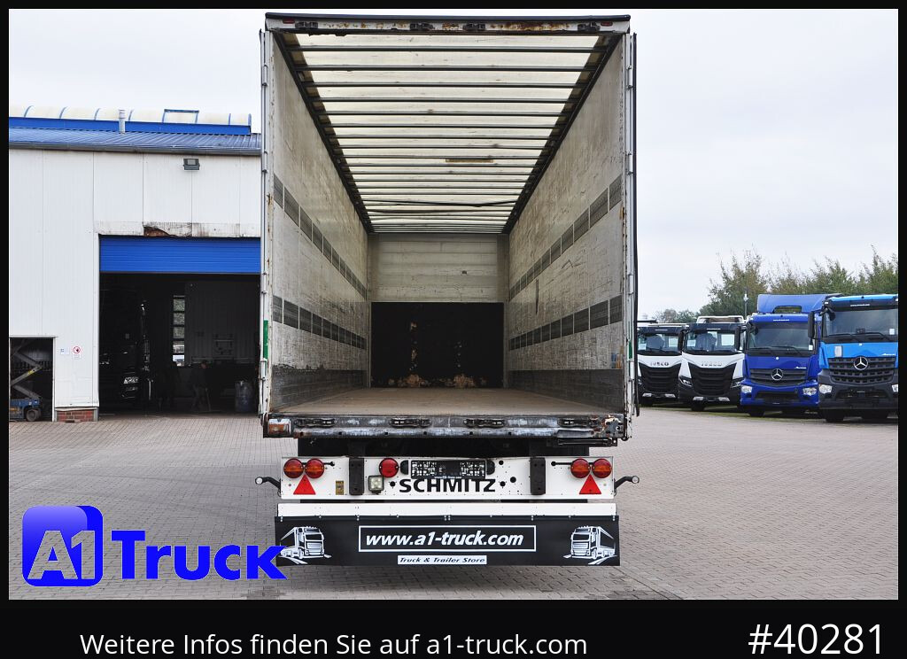 Semi-remorque fourgon SCHMITZ Koffer, Lichtband, Code XL, verzinkt: photos 15