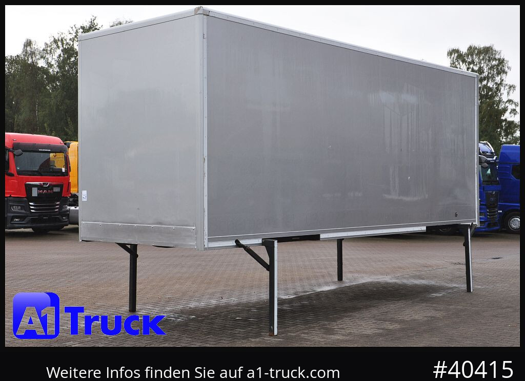 Carrosserie fourgon SOMMER Koffer 7,15, Plywood, silber, 2710mm Innenhöhe: photos 13 Carrosserie fourgon SOMMER Koffer 7,15, Plywood, silber, 2710mm Innenhöhe: photos 13