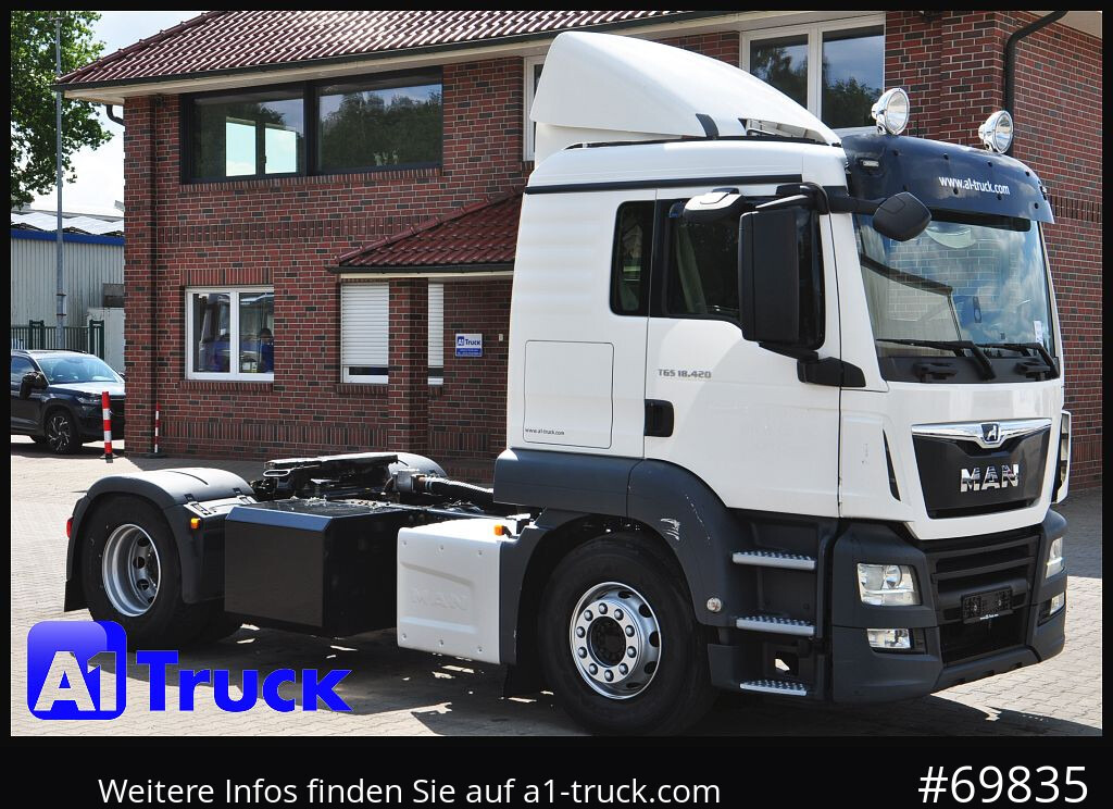 MAN TGS, 18.420 Gardner Denver, Futter Feed, - Tracteur routier: photos 1 MAN TGS, 18.420 Gardner Denver, Futter Feed, - Tracteur routier: photos 1