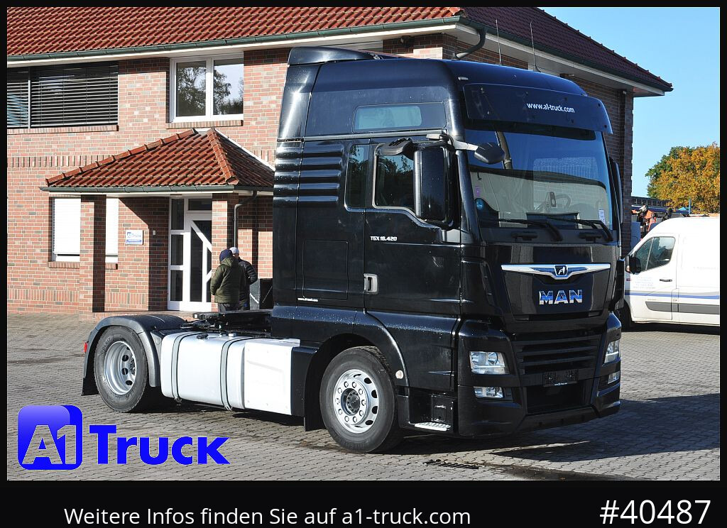 MAN TGX 18,420, BLS, XXL, 2 Tanks, Navigation - Tracteur routier: photos 1 MAN TGX 18,420, BLS, XXL, 2 Tanks, Navigation - Tracteur routier: photos 1