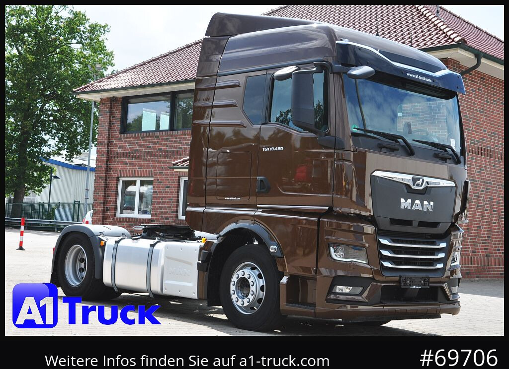 MAN TGX 18,480 BLS Intarder Standklima, Garantie - Tracteur routier: photos 1 MAN TGX 18,480 BLS Intarder Standklima, Garantie - Tracteur routier: photos 1