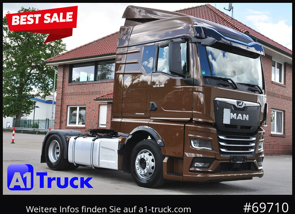 MAN TGX 18,480 BLS Intarder Standklima, Soundsysem - Tracteur routier: photos 1 MAN TGX 18,480 BLS Intarder Standklima, Soundsysem - Tracteur routier: photos 1