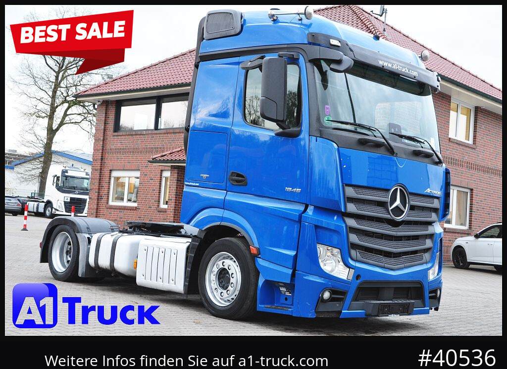 MERCEDES-BENZ Actros 1845, Lowliner, Retarder, - Tracteur routier: photos 1 MERCEDES-BENZ Actros 1845, Lowliner, Retarder, - Tracteur routier: photos 1