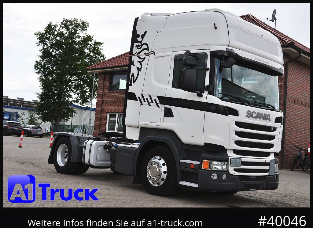 SCANIA R410, Topline, 2K Hydraulik, Retarder, Standklima - Tracteur routier: photos 1 SCANIA R410, Topline, 2K Hydraulik, Retarder, Standklima - Tracteur routier: photos 1