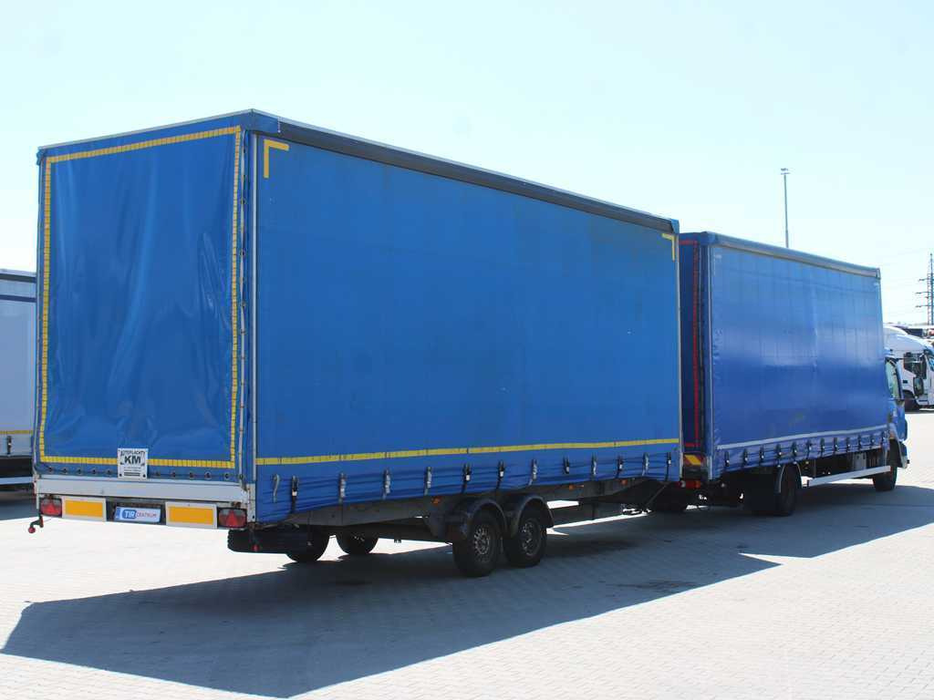 DAF FA LF 45, EURO 5, TYRES 80% + AGADOS TRAILER - Camion à rideaux coulissants: photos 4 DAF FA LF 45, EURO 5, TYRES 80% + AGADOS TRAILER - Camion à rideaux coulissants: photos 4