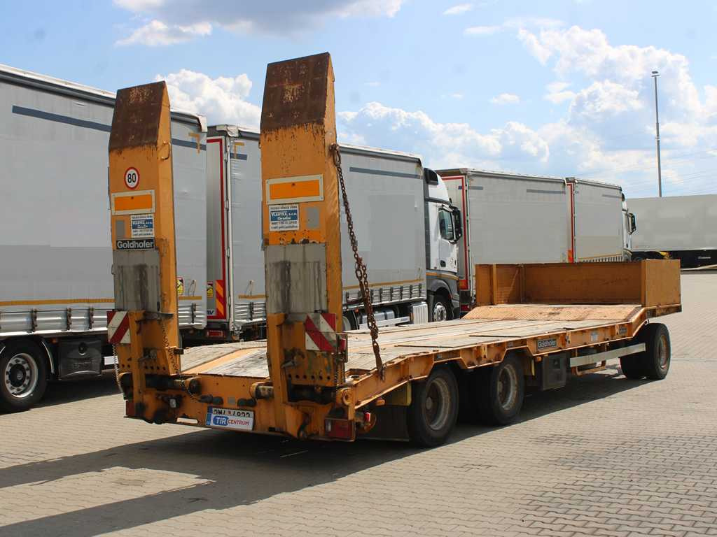 Goldhofer TU 3-24/80, DRIVEWAYS - Remorque porte-engin surbaissée: photos 4 Goldhofer TU 3-24/80, DRIVEWAYS - Remorque porte-engin surbaissée: photos 4