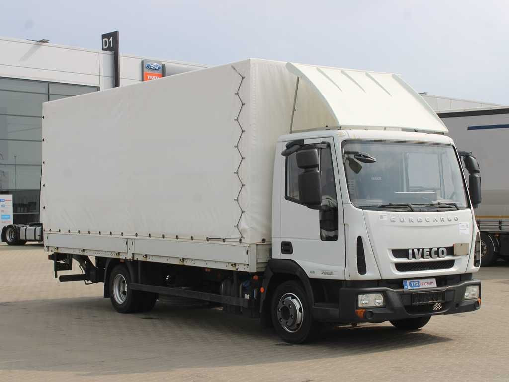 Iveco EUROCARGO 75E21, EURO 6, TAIL LIFT, SIDEWALLS - Utilitaire rideaux coulissants (PLSC): photos 2 Iveco EUROCARGO 75E21, EURO 6, TAIL LIFT, SIDEWALLS - Utilitaire rideaux coulissants (PLSC): photos 2