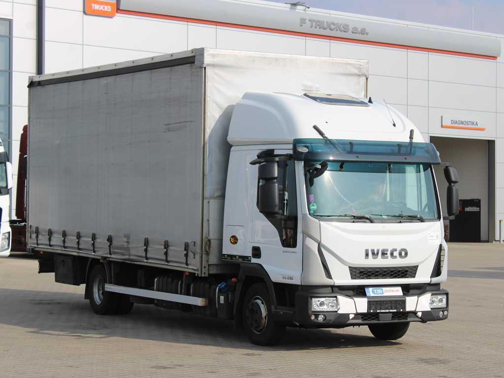 Iveco EUROCARGO 75E210, EURO 6, PNEU 80% - Camion à rideaux coulissants: photos 3 Iveco EUROCARGO 75E210, EURO 6, PNEU 80% - Camion à rideaux coulissants: photos 3