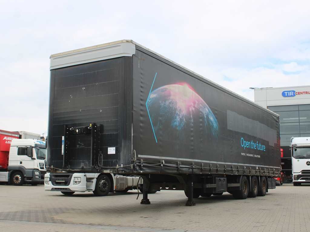 Kögel SN24, LOWDECK, SAF, MULTILOCK, LIFTING AXLE, LIFTING ROOF - Semi-remorque rideaux coulissants: photos 1 Kögel SN24, LOWDECK, SAF, MULTILOCK, LIFTING AXLE, LIFTING ROOF - Semi-remorque rideaux coulissants: photos 1