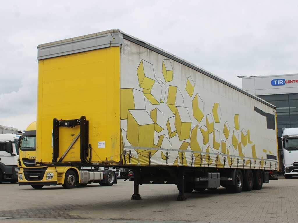 Kögel SN24, LOWDECK, SAF, MULTILOCK, LIFTING AXLE, LIFTING ROOF - Semi-remorque rideaux coulissants: photos 1 Kögel SN24, LOWDECK, SAF, MULTILOCK, LIFTING AXLE, LIFTING ROOF - Semi-remorque rideaux coulissants: photos 1