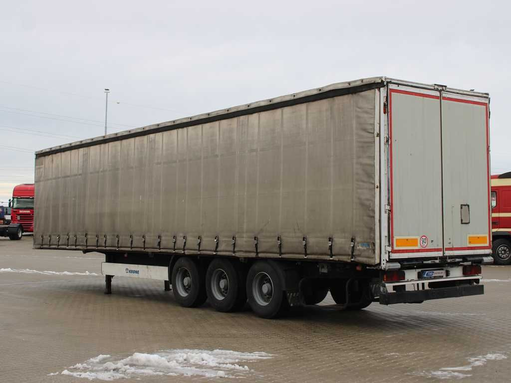 Krone KRONE SDP 27 WKE, LIFTING AXLE - Semi-remorque rideaux coulissants: photos 4 Krone KRONE SDP 27 WKE, LIFTING AXLE - Semi-remorque rideaux coulissants: photos 4