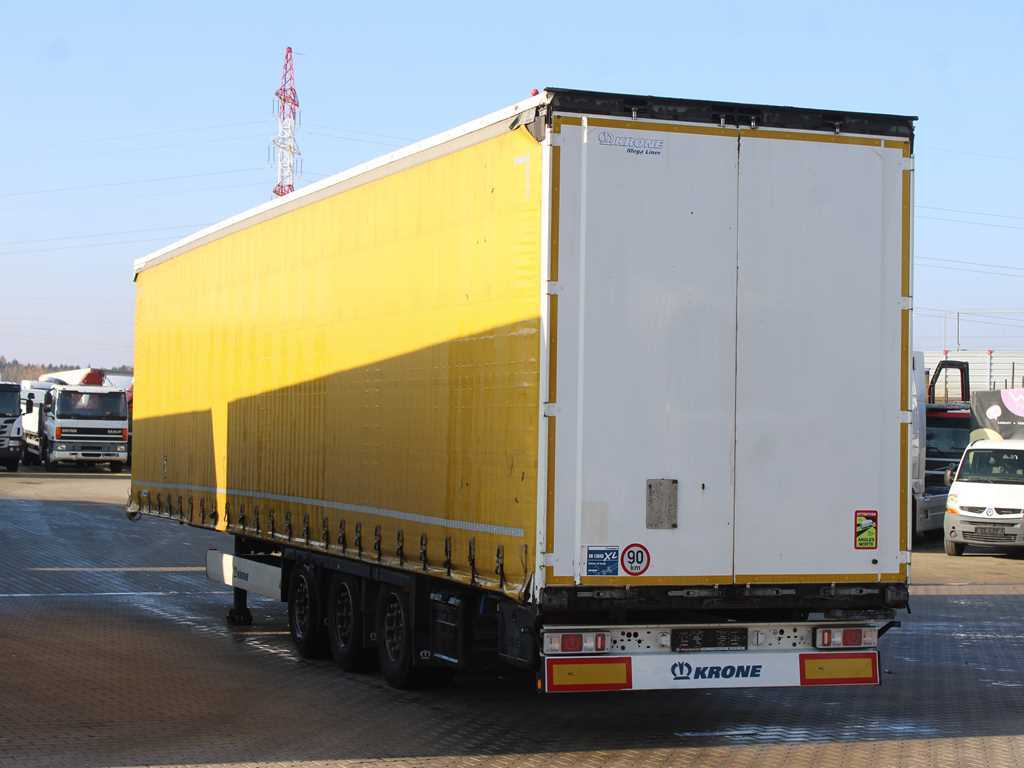 Krone SD, LOWDECK, LIFTING AXLE, LIFTING ROOF, MULTILOCK - Semi-remorque rideaux coulissants: photos 5 Krone SD, LOWDECK, LIFTING AXLE, LIFTING ROOF, MULTILOCK - Semi-remorque rideaux coulissants: photos 5
