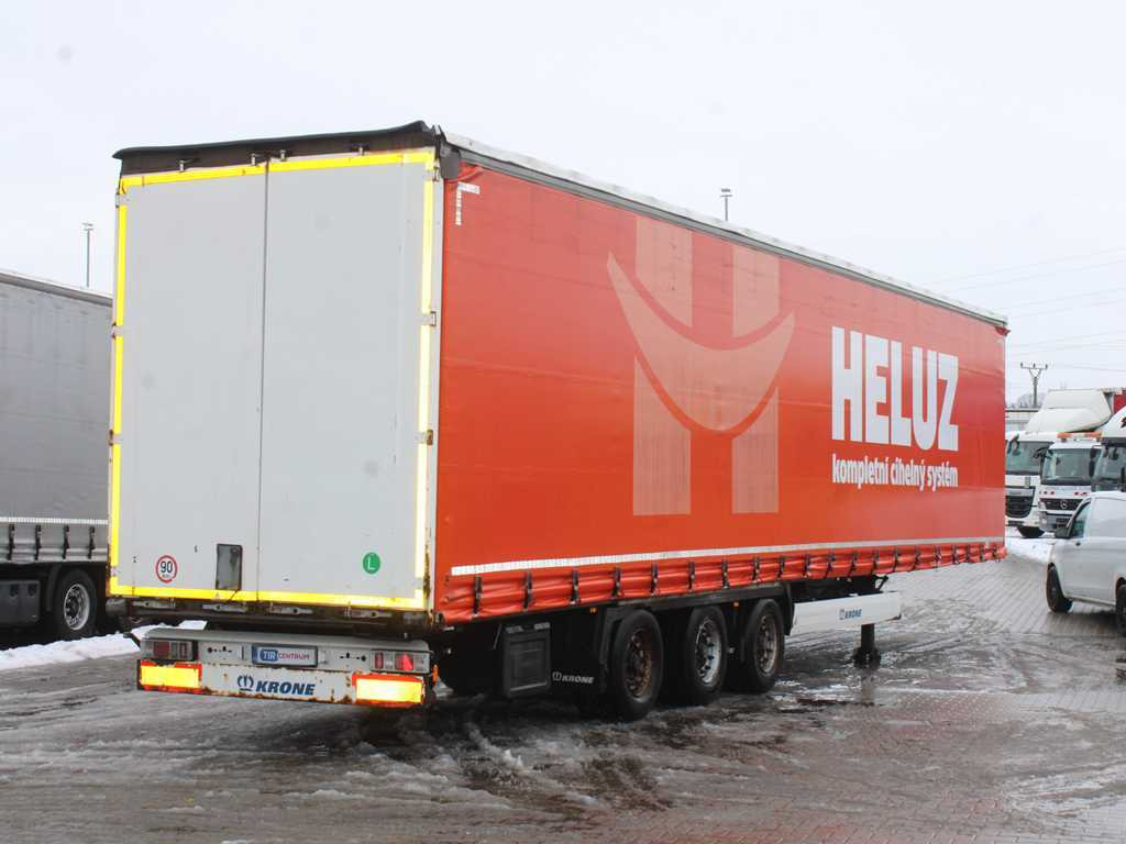 Krone SD, LOWDECK, MULTILOCK, LIFTING AXLE, LIFTING ROOF - Semi-remorque rideaux coulissants: photos 4 Krone SD, LOWDECK, MULTILOCK, LIFTING AXLE, LIFTING ROOF - Semi-remorque rideaux coulissants: photos 4