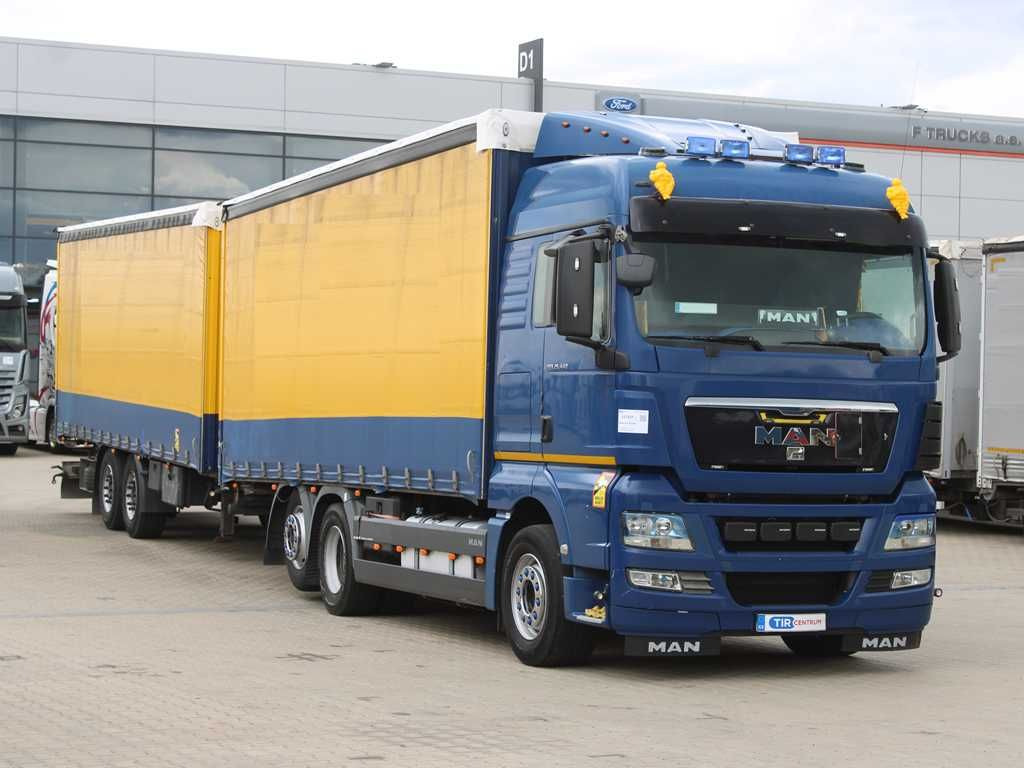 MAN TGS 26.440, 6X2, EURO 5, LIFTING AXLE, TV - Camion à rideaux coulissants: photos 2 MAN TGS 26.440, 6X2, EURO 5, LIFTING AXLE, TV - Camion à rideaux coulissants: photos 2