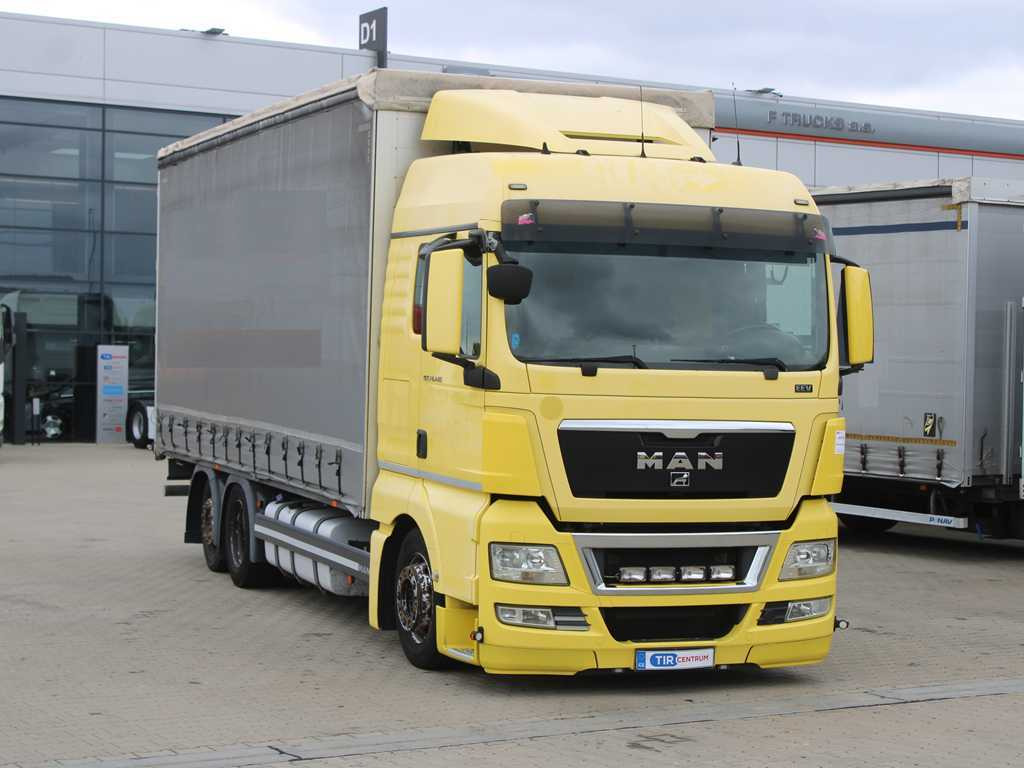 MAN TGX 24.440, EURO 5EEV, 6X2, AIR SUSPENSION - Camion à rideaux coulissants: photos 3 MAN TGX 24.440, EURO 5EEV, 6X2, AIR SUSPENSION - Camion à rideaux coulissants: photos 3