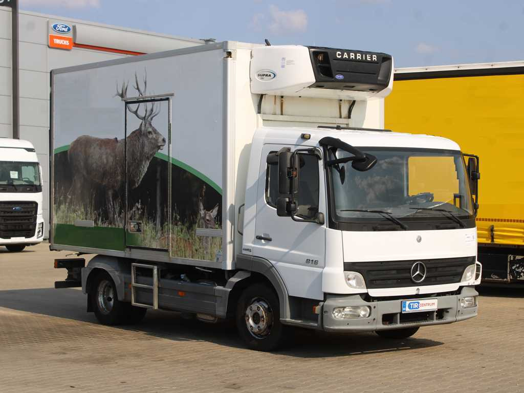 Mercedes-Benz ATEGO 816 L, MEAT IN VISU, CARRIER SUPRA 550 - Camion frigorifique: photos 3 Mercedes-Benz ATEGO 816 L, MEAT IN VISU, CARRIER SUPRA 550 - Camion frigorifique: photos 3
